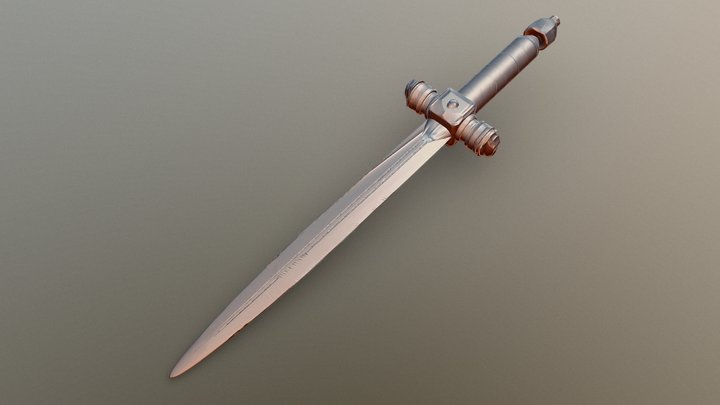 Dryad Dagger 3D Model
