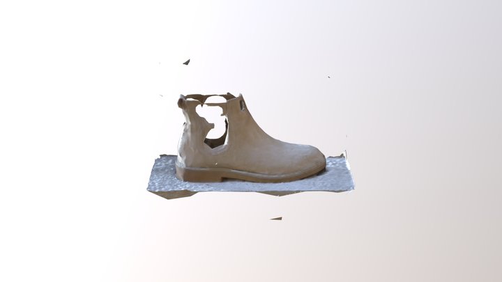 Leather Boot - photogrammetry 3D Model