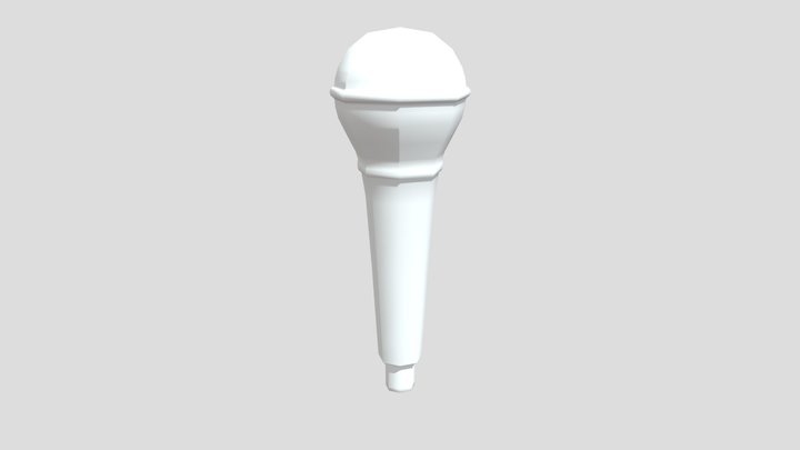 Microphone 3D Model