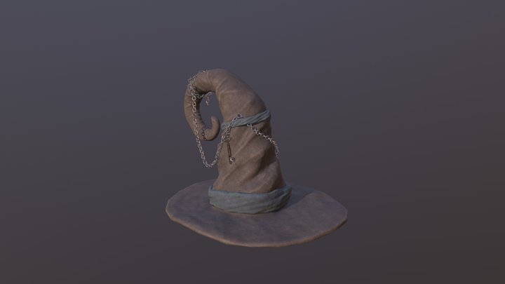 Wizard's hat 3D Model