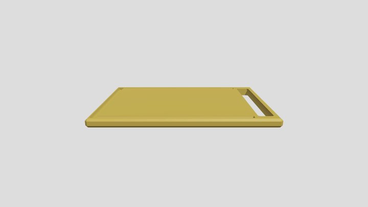 Tabua De Carne 3D Model