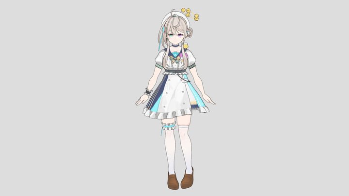 AzusaHonami 3D Model