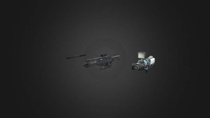 Cameramen 1.0 weapons – Kostenloses 3D-Modell STL