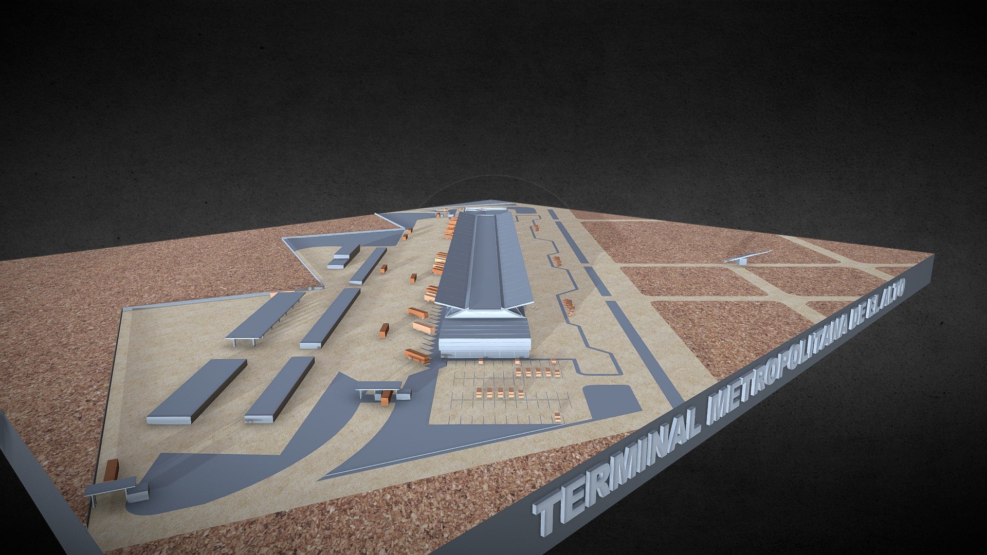 terminal de buses de el alto - 3D model by GaryColqueAquino [68acc69 ...