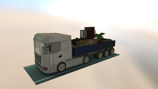 Maurice - The French Truck Driver 3D Model