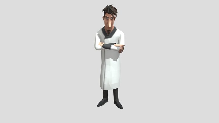 Dr. Tenma Psp 3D Model