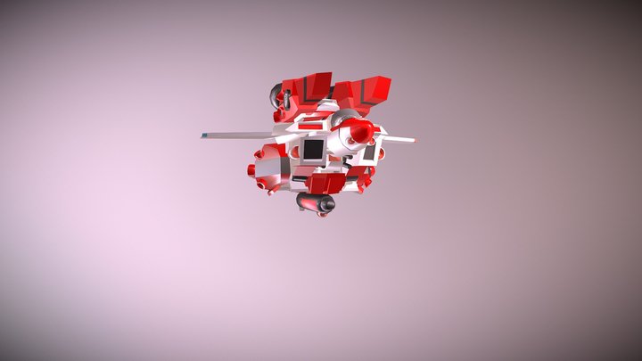 Transformers Autobot Jetfire G1 Toy SD 3D Model