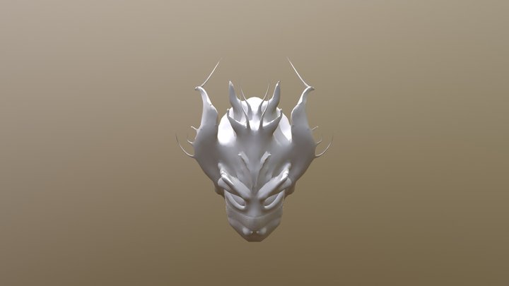 Rough Mask 3D Model