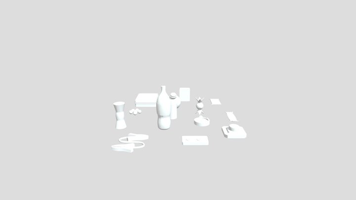 Dandy's world items 3D Model