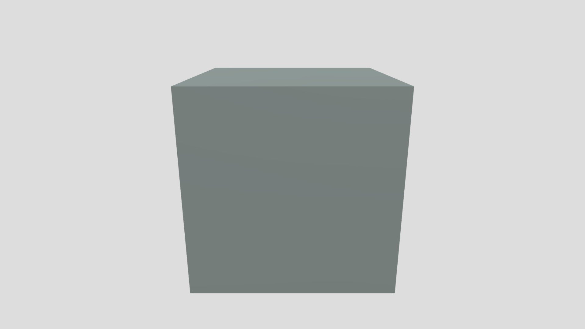 grey cube - Download Free 3D model by kiranmars [68b0a91] - Sketchfab