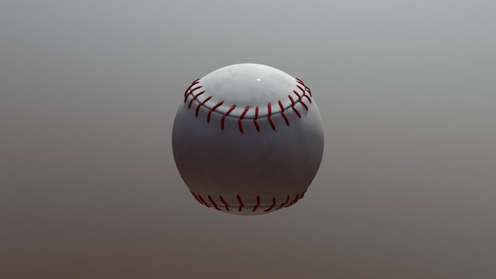 Baseball 3D Model 3D Model