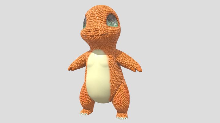 Chamander 3D Model