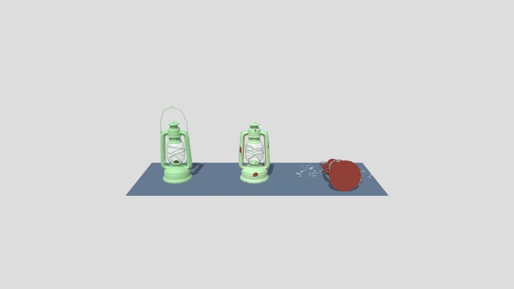 XYZ HW Damage#2 3D Model