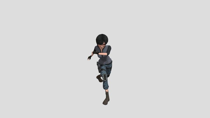 personnage 3D Model