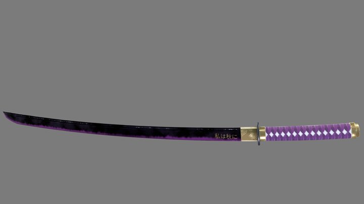 Katana 3D Model