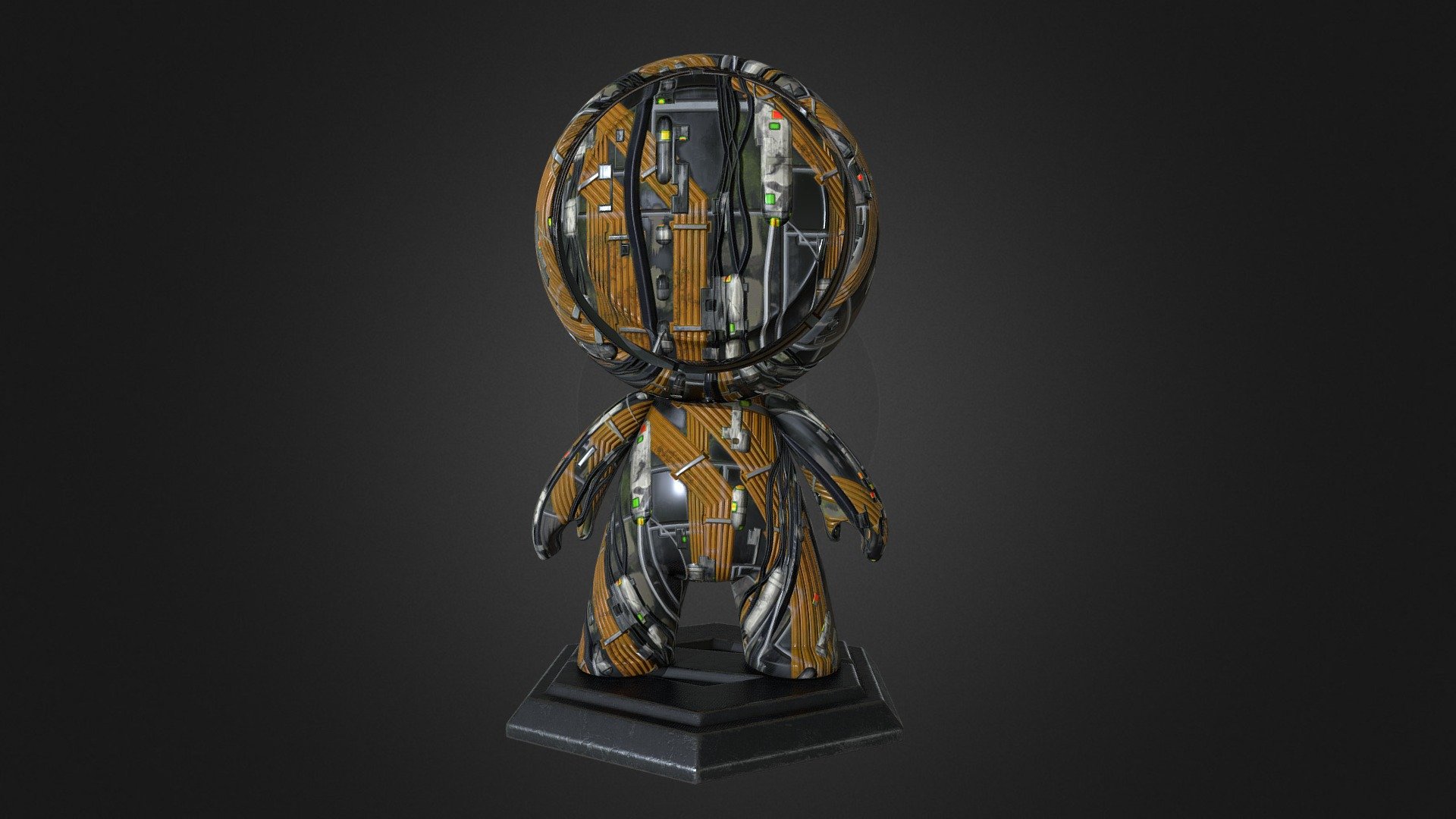 Sci Fi wires Abandoned - 3D model by mmeitus [68b53e8] - Sketchfab