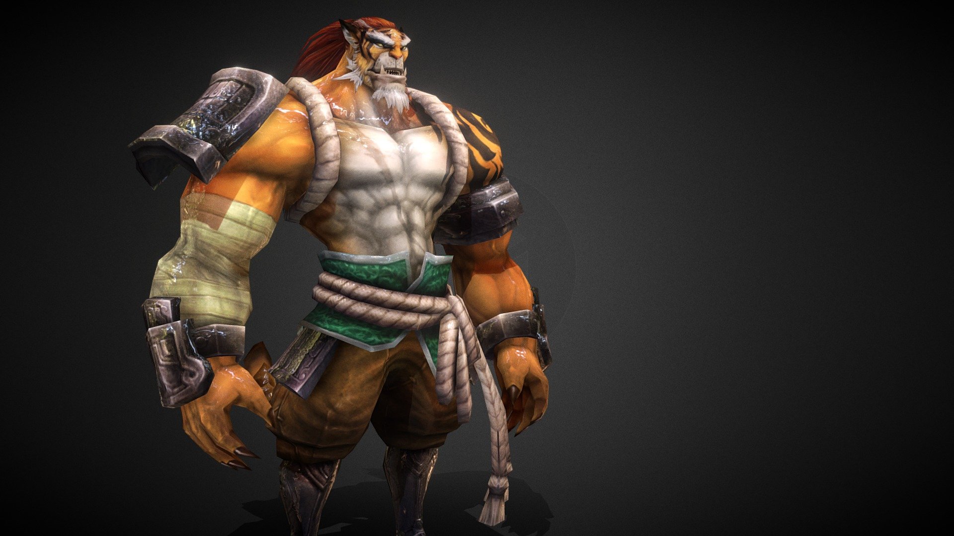 虎妖BOSS - 3D model by 51nan [68b5780] - Sketchfab