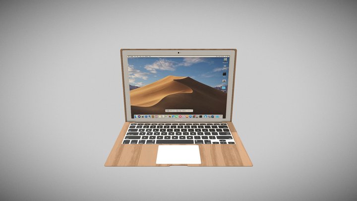 Macbook Testbake 12th June 3D Model