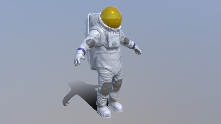 Astronaut 3D Model