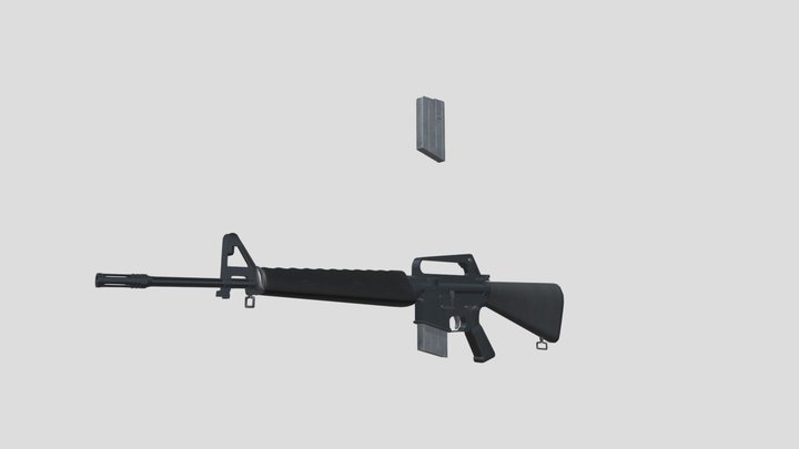 M16 2.0 3D Model