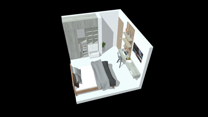 Hab Nº1 3D Model