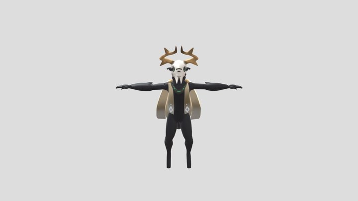 DeerCryptidTest 3D Model