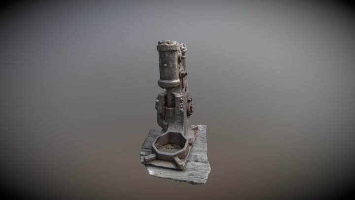 Mine Steamhammer 3D Model