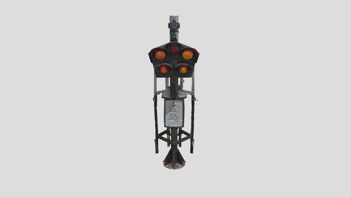 Railway Light Signal – Gratis 3D-model STL