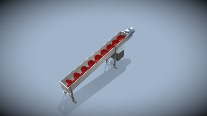 AUGER CONVEYOR 3D Model