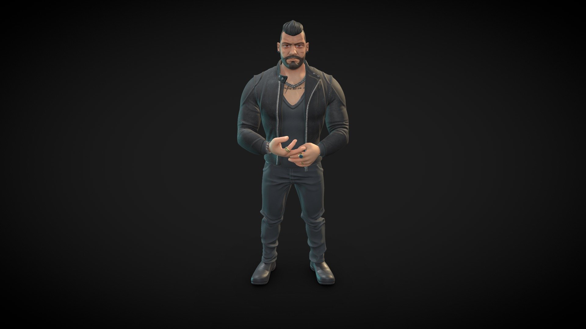 Genaro Savastano - Buy Royalty Free 3D model by Javier Uruen (@javiu ...