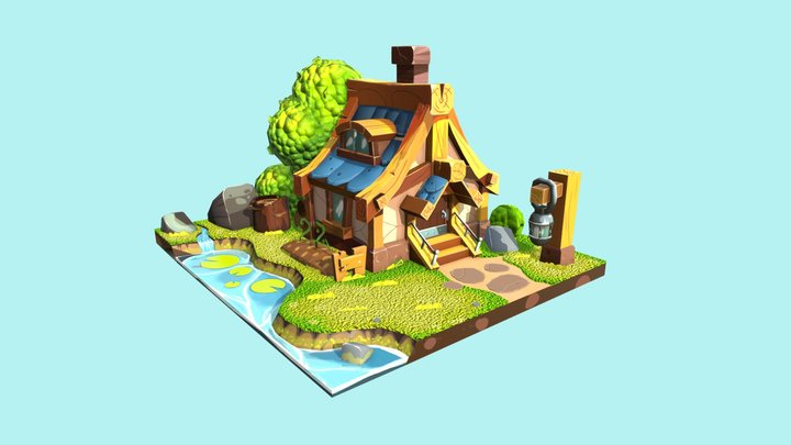 Domik 3D Model