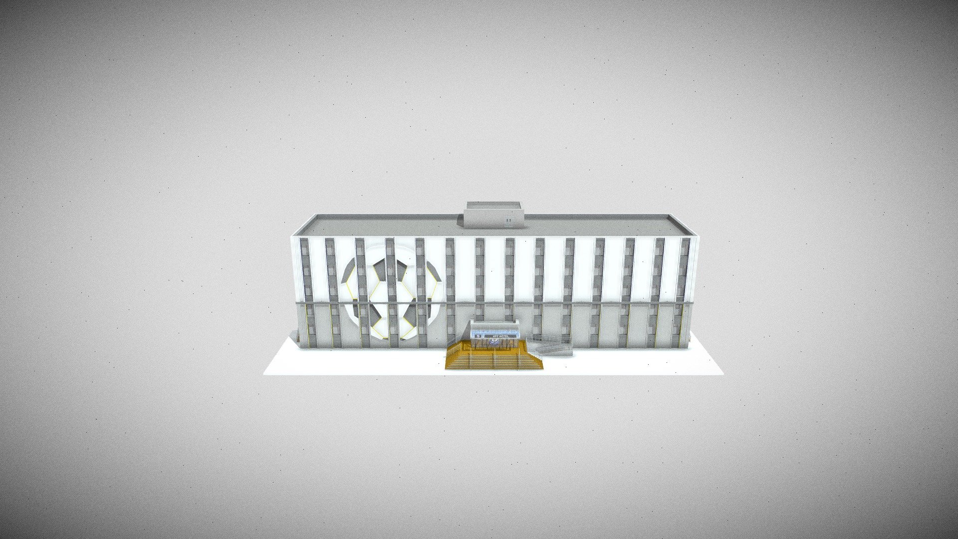 Гостиница футболистов 13 07 Download Free 3D model by Designer Гостиница футболистов 13 07 Download Free 3D model by Designer