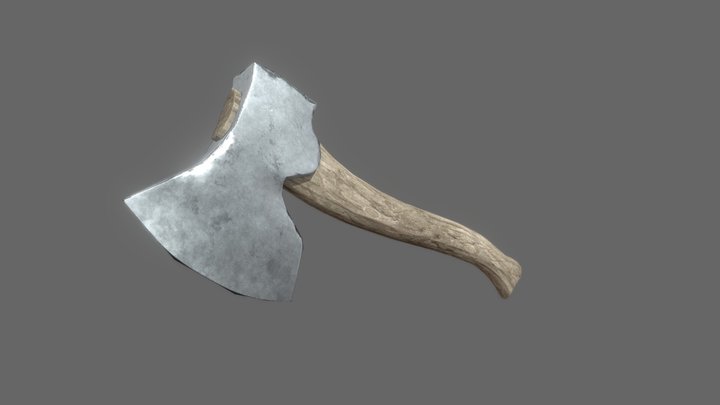 Axe - Game asset 3D Model