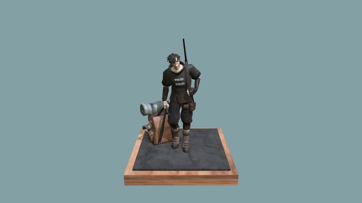 3DF_Iggy 3D Model