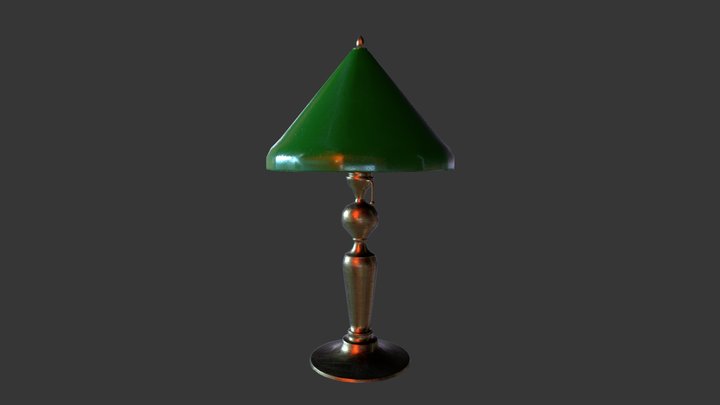 Lampe Desk 3D Model