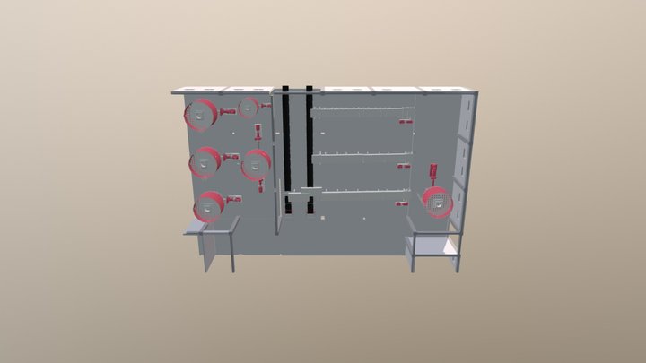 志杰选煤厂一楼 3D Model