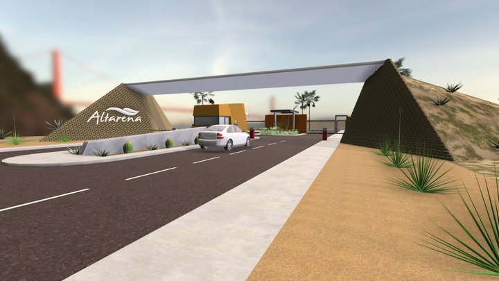 Altarena - Acceso 3D Model