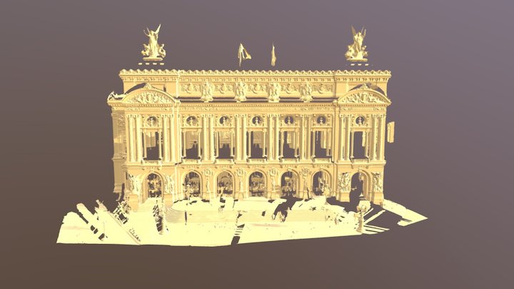 Palais Garnier - Opéra National de Paris 3D Model