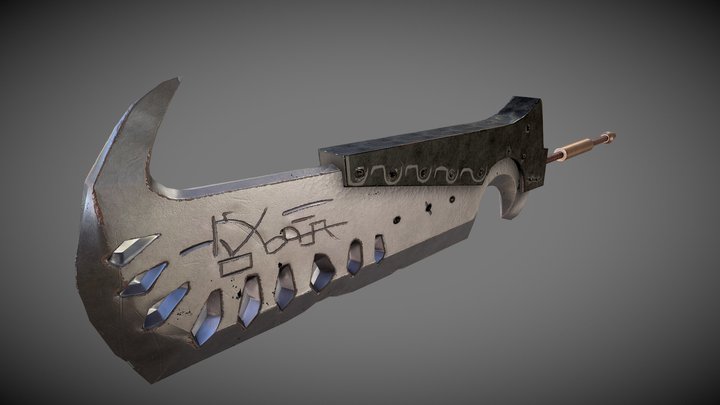 GAP Exam - Monster Hunter Greatsword 3D Model