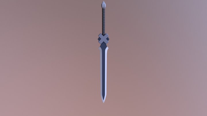 2 Handed Greatsword 3D Model