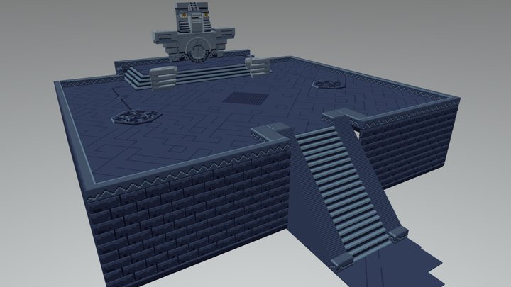 Voxel Souls 3D Model