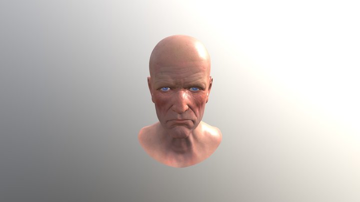 Realistic Face Texturing 3D Model
