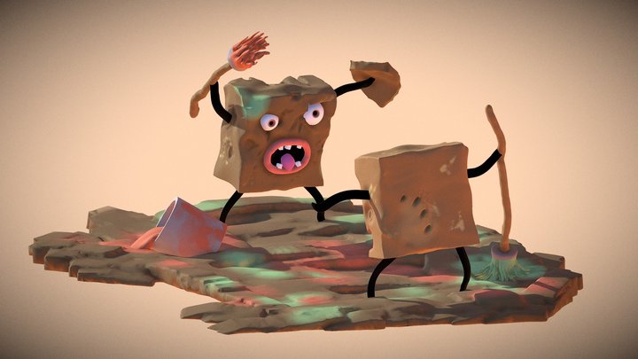 The last clay standing 3D Model