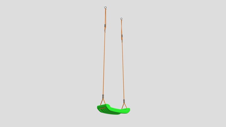 Playground swing Columellam lusoria 3D Model