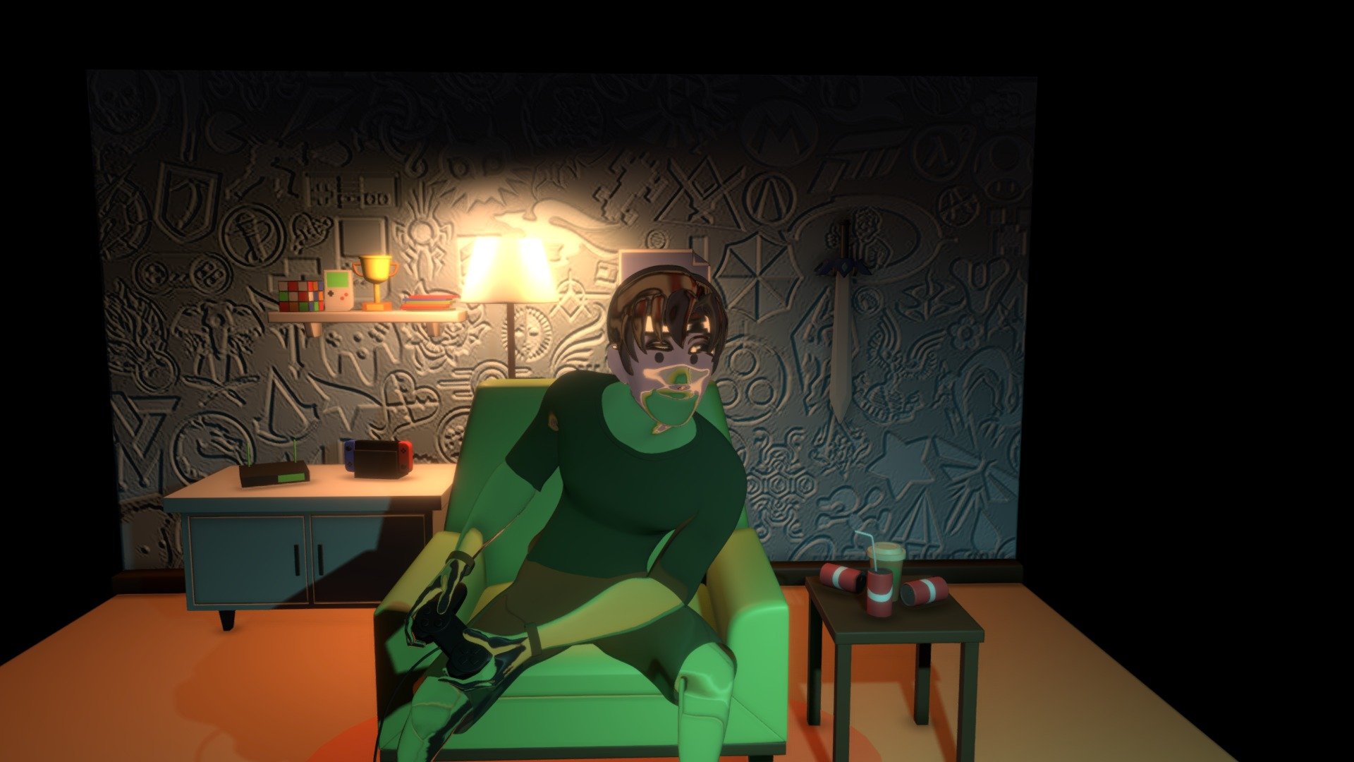 Dissolved in the game - #GamingGuyChallenge