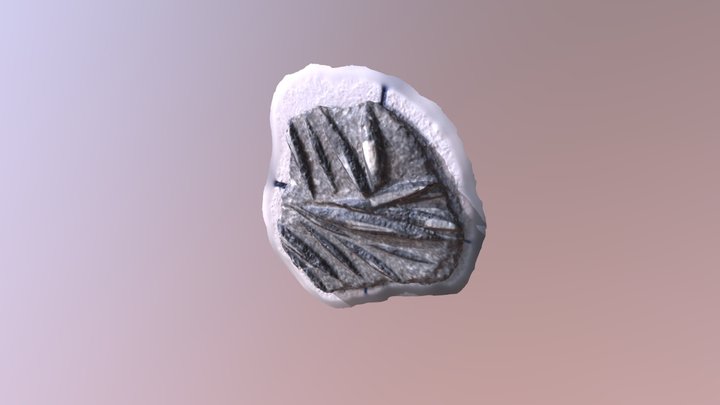 Crystalline Rock Structure 3D Model