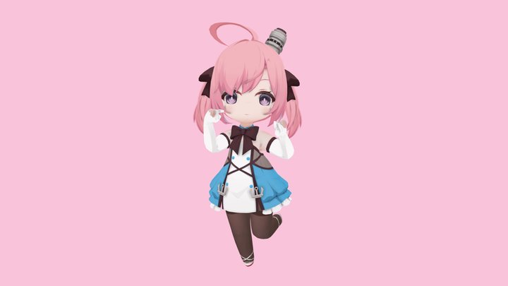 USS Saratoga of azure lane RIG – Free 3D Model STL