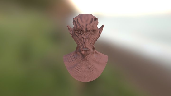 Devil Falmer 3D Model