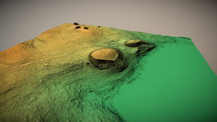 Sokiškių piliakalnis (Lithuania) – Gratis 3D-model STL