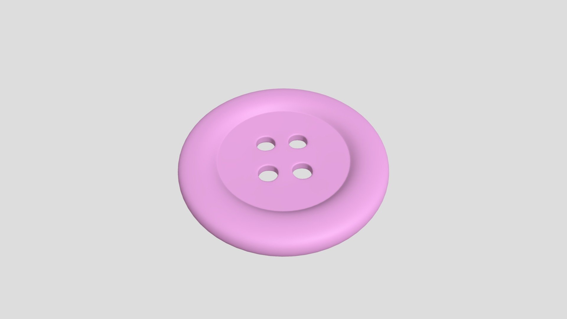 Easy Button 3D model